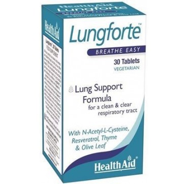 HEALTHAID LUNGFORTE BREATHE EASY 30TABS HEALTHAID LUNGFORTE BREATHE EASY 30TABS