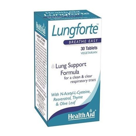 Healthaid Lungforte Breathe Easy 30tabs