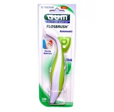 Gum Flossbrush Automatic Κερωμένο 847 πράσινo Gum Flossbrush Automatic Κερωμένο 847 πράσινo