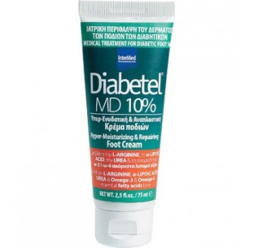INTERMED Diabetel MD 10% 75ml DIABETEL MD 10% FOOT CREAM 75ML