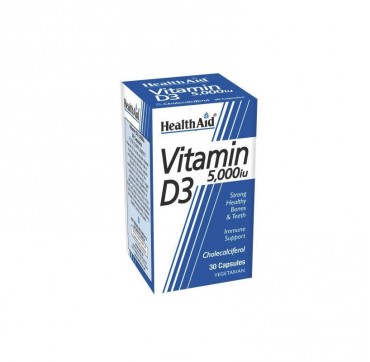 Healthaid Vit D3 5000iu. 30caps