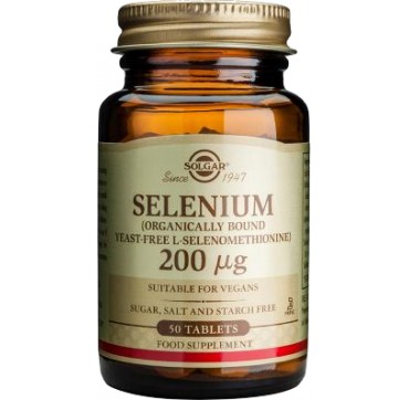 SOLGAR SELENIUM 200mcg 50tabs SOLGAR SELENIUM 200μg 50tabs
