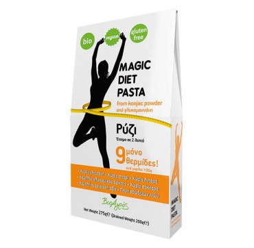 Bioagros Magic Diet Pasta Ρύζι 275 gr BIOAGROS Magic Diet Pasta Ρύζι 275G