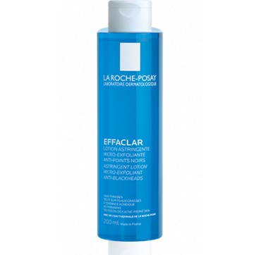 LA ROCHE-POSAY EFFACLAR ASTRINGENT LOTION MICRO-EXFOLIANTS ANTI-BLACKHEADS 200ML LA ROCHE-POSAY EFFACLAR ASTRINGENT LOTION MICRO-EXFOLIANTS ANTI-BLACKHEADS 200ML