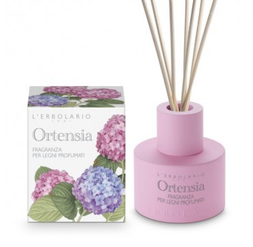 L'erbolario Ortensia Hydrangea Fragrance For Scented Wood Sticks 125ml