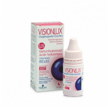 Visionlux Λιπαντικό Οφθαλμικό Διάλυμα Για Την Αντιμετώπιση Της Ξηροφθαλμίας 10ml