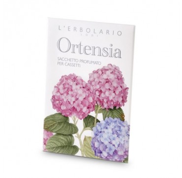 L'erbolario Ortensia Hydrangea Perfumed Sachet For Drawer 