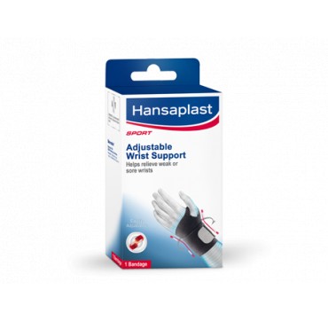 Hansaplast Ρυθμιζόμενο Περικάρπιο (Adjustable Wrist Support) Hansaplast Ρυθμιζόμενο Περικάρπιο (Adjustable Wrist Support)