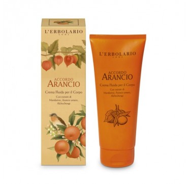 L'erbolario Accordo Arancio Fluid Body Cream 200ml