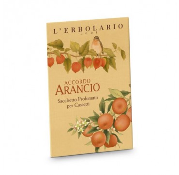 L'erbolario Accordo Arancio Perfumed Sachets For Drawers 