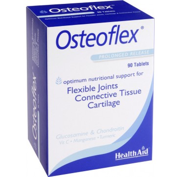 HEALTHAID OSTEOFLEX PROLONGED RELEASE ΟΙΚΟΝΟΜΙΚΗ ΣΥΣΚΕΥΑΣΙΑ 90TABS ΜΕ GLUCOSAMINE & CHONDROITIN, VIT C, MANGANESE ΚΑΙ TURMERIC