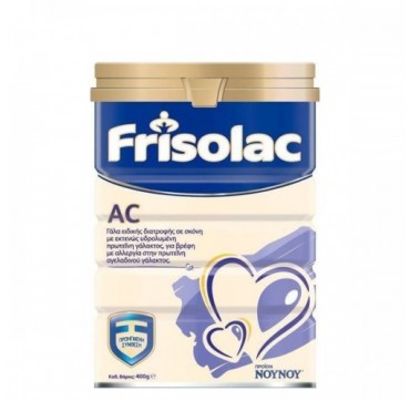 FRISOLAC AC ΓΑΛΑ ΕΙΔΙΚΗΣ ΔΙΑΤΡΟΦΗΣ ΓΙΑ ΒΡΕΦΗ 400G