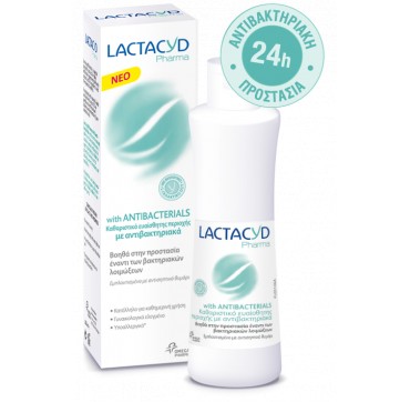 LACTACYD PHARMA WITH ANTIBACTERIALS INTIMATE WASH ΚΑΘΑΡΙΣΤΙΚΟ ΕΥΑΙΣΘΗΤΗΣ ΠΕΡΙΟΧΗΣ ΜΕ ΑΝΤΙΒΑΚΤΗΡΙΑΚΑ 250ML LACTACYD PHARMA WITH ANTIBACTERIALS INTIMATE WASH ΚΑΘΑΡΙΣΤΙΚΟ ΕΥΑΙΣΘΗΤΗΣ ΠΕΡΙΟΧΗΣ ΜΕ ΑΝΤΙΒΑΚΤΗΡΙΑΚΑ 250ML