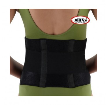 John's Ζώνη Ορθοπεδικη Wrap Around Lumbo Black Line One Size S-xl 1 Τεμ (120211)