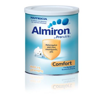 Nutricia Almiron Comfort Ειδικο Γάλα Για Βρέφη Για Την Αντιμετώπιση Της Δυσκοιλιότητας 400g