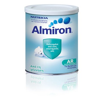 Nutricia Almiron Ar Ειδικο Γάλα Για Την Αντιμετώπιση Των Ανάγωγων Από Τη Γέννηση 400g