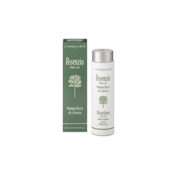 L'ERBOLARIO ABSINTHIUM FOR HIM SHOWER SHAMPOO WITH 3 ARTEMISIA SPECIES 250ML L'ERBOLARIO ABSINTHIUM FOR HIM SHOWER SHAMPOO WITH THE 3 ARTEMISIA SPECIES 250ML
