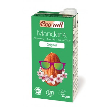 Ecomil Bio Almond Milk Γάλα Αμυγδάλου Με Σιρόπι Αγαύης 1lt