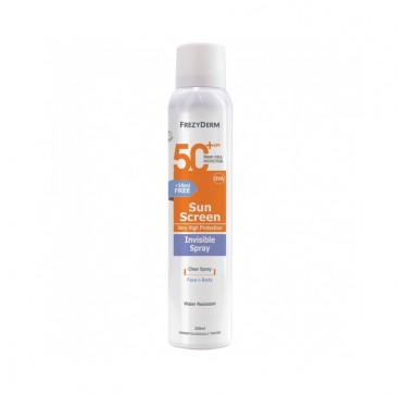 Frezyderm Sunscreen Invisible Spray Spf50+ Αντηλιακό Spray 200ml (50ml Δώρο)