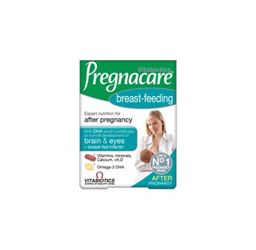 VITABIOTICS PREGNACARE BREAST-FEEDING ΜΕ ΒΙΤΑΜΙΝΕΣ, ΜΕΤΑΛΛΑ & ΑΣΒΕΣΤΙΟ ΚΑΙ ΩΜΕΓΑ-3 DHA 56TABS+28CAPS VITABIOTICS PREGNACARE BREAST-FEEDING ΜΕ ΒΙΤΑΜΙΝΕΣ, ΜΕΤΑΛΛΑ & ΑΣΒΕΣΤΙΟ ΚΑΙ ΩΜΕΓΑ-3 DHA 56TABS+28CAPS