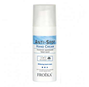 Froika Anti-spot Hand Cream Whitening Hand Cream Uvb Spf15 50ml