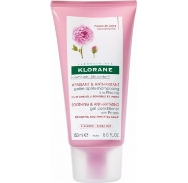 KLORANE SOOTHING & ANTI-IRRITATING GEL CONDITIONER WITH PEONY FOR SENSITIVE AND IRRITATED SCALP 150ML KLORANE SOOTHING & ANTI-IRRITATING GEL CONDITIONER WITH PEONY FOR SENSITIVE AND IRRITATED SCALP 150ML