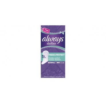 ALWAYS DAILIES FRESH&PROTECT FLEXIBLE COMFORT NORMAL ΣΕΡΒΙΕΤΕΣ 30TEM ALWAYS DAILIES FRESH&PROTECT FLEXIBLE COMFORT NORMAL ΣΕΡΒΙΕΤΕΣ 30TEM