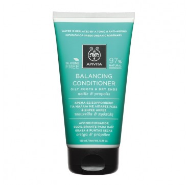 APIVITA BALANCING CONDITIONER ΓΙΑ ΛΙΠΑΡΕΣ ΡΙΖΕΣ & ΞΗΡΕΣ ΑΚΡΕΣ ΜΕ ΤΣΟΥΚΝΙΔΑ & ΠΡΟΠΟΛΗ 150ml APIVITA BALANCING CONDITIONER ΓΙΑ ΛΙΠΑΡΕΣ ΡΙΖΕΣ & ΞΗΡΕΣ ΑΚΡΕΣ ΜΕ ΤΣΟΥΚΝΙΔΑ & ΠΡΟΠΟΛΗ 150ml