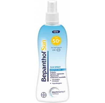 BEPANTHOL SUN SPRAY SENSITIVE SKIN ΑΝΤΙΗΛΙΑΚΟ SPRAY SPF50+ 200ML BEPANTHOL SUN SPRAY SENSITIVE SKIN ΑΝΤΙΗΛΙΑΚΟ SPRAY SPF50+ 200ML