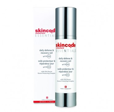 SKINCODE DAILY DEFENCE & RECOVERY VEIL SPF30 50ml SKINCODE DAILY DEFENCE & RECOVERY VEIL SPF30 50ml
