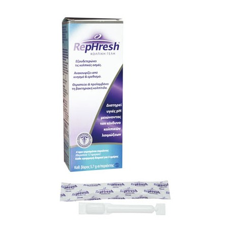 WELLCON REPHRESH ΚΟΛΠΙΚΗ ΓΕΛΗ 4 ΠΡΟ-ΓΕΜΙΣΜΕΝΟΙ ΠΕΡΙΕΚΤΕΣ 5G/ΠΕΡΙΕΚΤΗΣ