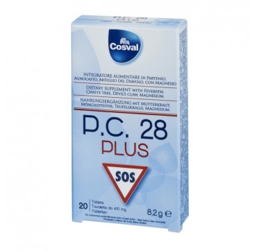 Cosval P.c. 28 Plus Sos Φυτικό Παυσίπονο 20tabs