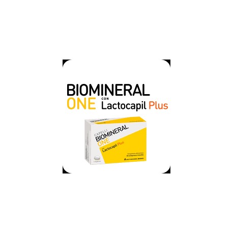 BIOMINERAL ONE WITH LACTOCAPIL PLUS 30TABS