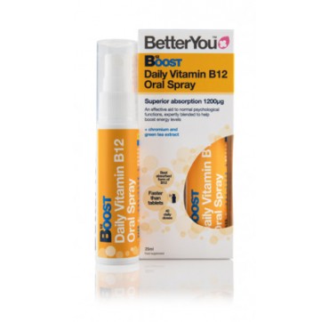 ETTER YOU B12 BOOST ΥΠΟΓΛΩΣΣΙΟ SPRAY 25ml (160 Ψεκασμοί)