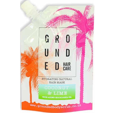 GROUNDED HAIR MASK COCONUT & LIME 100g GROUNDED HAIR MASK COCONUT & LIME 100g