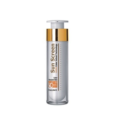 Frezyderm Sunscreen Velvet Color Face Cream Αντηλιακό Προσώπου Με Χρώμα Spf50+ 50ml