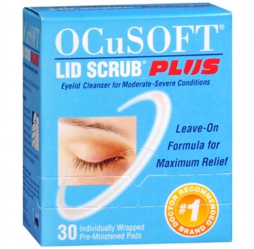 Ocusoft Eyelid Cleanser Pads, 30 Pads