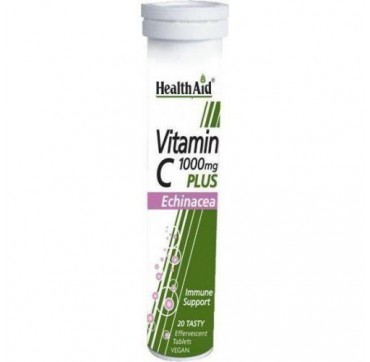 Healthaid Vitamin C 1000mg Plus Echinacea 20eff.tabs
