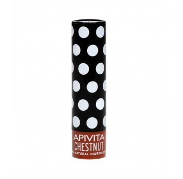 Apivita Lip Care Chestnut 99% Φυσική Σύνθεση 4.4gr