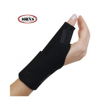 John's Wrist Support Spika Wrap Around Black Line (one Size: S-xl,ref:120217)