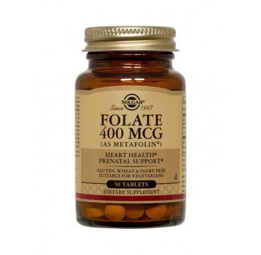 Folate 400 mcg (as Metafolin®) 50tabs
