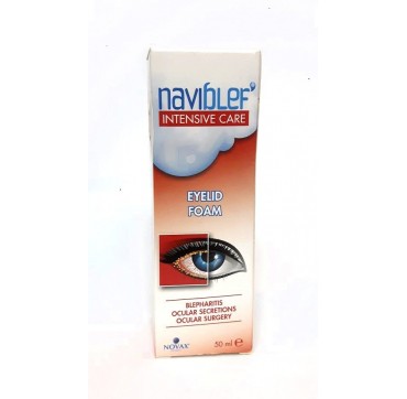 Naviblef Intensive Care Eyelid Foam 50ml NOVAX PHARMA NAVIBLEF INTENSIVE CARE EYELID FOAM 50ml