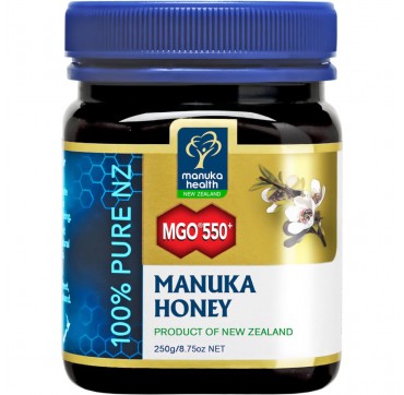 MANUKA Ο ΒΑΣΙΛΙΑΣ ΤΟΥ ΜΕΛΙΟΥ ΑΠΟ ΤΗΝ ΝΕΑ ΖΗΛΑΝΔΙΑ MGO 550+ 250gr