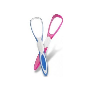 ELGYDIYM ALIBI ΞΥΣΤΡΑ ΓΛΩΣΣΑΣ ΜΠΛΕ ΧΡΩΜΑ 1 ΤΜΧ Elgydium Tongue Scrapper Ξύστρα Γλώσσας 1τμχ