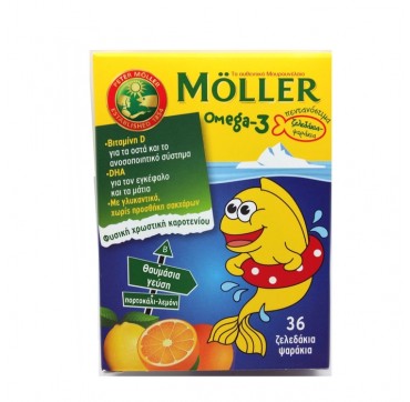 MOLLERS OMEGA-3 ΓΙΑ ΠΑΙΔΙΑ 30 ΖΕΛΕΔΑΚΙΑ