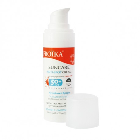 FROIKA SUNCARE ANTI-SPOT CREAM SPF50+ ΑΝΤΙΗΛΙΑΚΗ ΚΡΕΜΑ 30ML