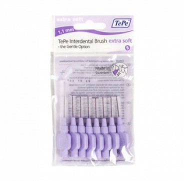 TEPE INTERDENTAL BRUSH EXTRA SOFT NO6 1.1MM ΜΩΒ ΜΕΣΟΔΟΝΤΙΑ ΒΟΥΡΤΣΑΚΙΑ 8ΤΕΜ. TEPE INTERDENTAL BRUSH EXTRA SOFT NO6 1.1MM ΜΩΒ ΜΕΣΟΔΟΝΤΙΑ ΒΟΥΡΤΣΑΚΙΑ 8ΤΕΜ.