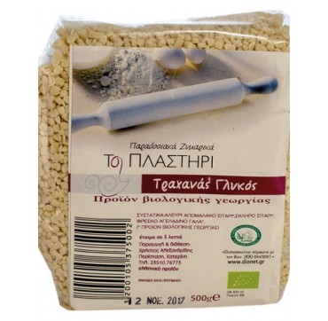 BIOAGROS ΤΟ ΠΛΑΣΤΗΡΙ ΤΡΑΧΑΝΑΣ ΓΛΥΚΟΣ ΒΙΟΛΟΓΙΚΗΣ ΓΕΩΡΓΙΑΣ 500G BIOAGROS ΤΟ ΠΛΑΣΤΗΡΙ ΤΡΑΧΑΝΑΣ ΓΛΥΚΟΣ ΒΙΟΛΟΓΙΚΗΣ ΓΕΩΡΓΙΑΣ 500G