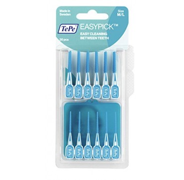 TEPE EASYPICK ΕΛΑΣΤΙΚΗ ΟΔΟΝΤΟΓΛΥΦΙΔΑ SIZE M/L 36PCS TEPE EASYPICK ΕΛΑΣΤΙΚΗ ΟΔΟΝΤΟΓΛΥΦΙΔΑ SIZE M/L 36PCS