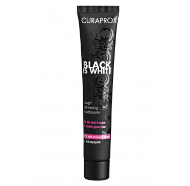 CURAPROX BLACK IS WHITE WHITENING TOOTHPASTE ΛΕΥΚΑΝΤΙΚΗ ΟΔΟΝΤΟΚΡΕΜΑ 90ML CURAPROX BLACK IS WHITE WHITENING TOOTHPASTE ΛΕΥΚΑΝΤΙΚΗ ΟΔΟΝΤΟΚΡΕΜΑ 90ML